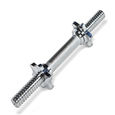 Bremshey dumbbellstang 30 mm met schroefsluiters 36 cm (08BRSCL110)